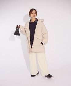 Green Parks フーディ中綿コート