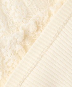 組曲 KIDS 【80-100㎝】スノウレースレイヤードトップス