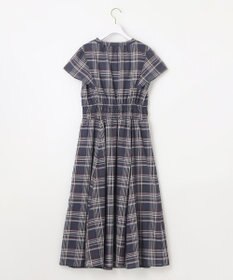 ANY SIS 【洗える】シアーチェック ワンピース