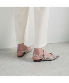 MODE ET JACOMO <noyau>ポインテッドトゥバックベルトパンプス