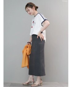 AMERICAN HOLIC ラインＴシャツ　Ｏｆｆ　Ｗｈｉｔｅ／Ｄｉｓｎｅｙ