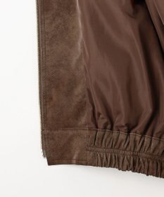 ANY 【2WAY】ボアカラーブルゾン