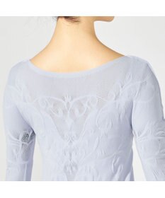 Chacott 【ノーソーイングニット】クリスタルバレリーナネックニット