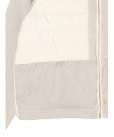 CRAFT STANDARD BOUTIQUE 中綿×ニット切替ジャケット