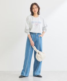 Green Parks 刺繍ロゴクロップドＴシャツ