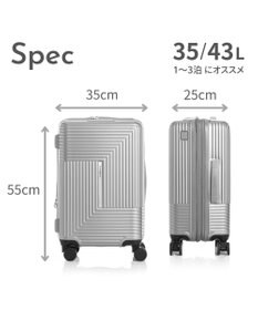 Samsonite サムソナイト スーツケース 35L(/43L)  アピネックス スピナー55 APINEX