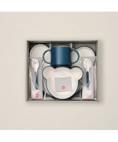 PRESENTERS ROOM tak / キッズディッシュ ギフトボックス カトラリー ベア（ネイビー）