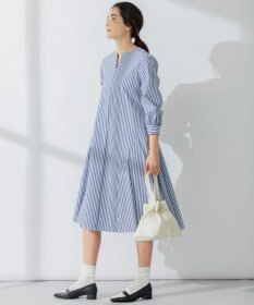 組曲 【洗える】Co/Nyブロード ワンピース