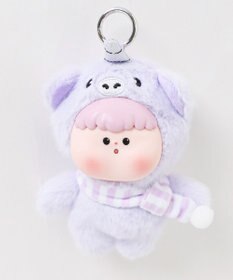 WEGO ぷっくりぽってりアニマルぬいぐるみキーホルダー