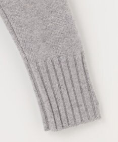 自由区 【洗える】ウールカシミヤブレンド オフネックプルオーバーニット