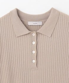 ANY L 【洗濯機可能】ポロカラーニット