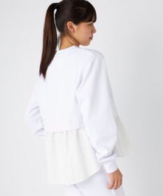 OP／FILA 【ocean pacific】らくティブ/異素材ミックスダンボールプルオーバー