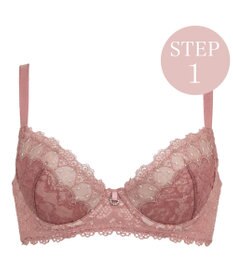 BRADELIS New York 【BRADELIS New York / 育乳補整ブラ・STEP1 集める】ウェンディステップ1ブラ26S1 補正下着 ブラジャー