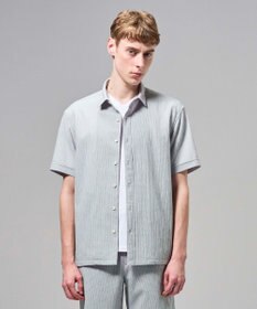 JOSEPH HOMME 【新型】トリコサッカーストレッチ　 レギュラーカラー半袖シャツ