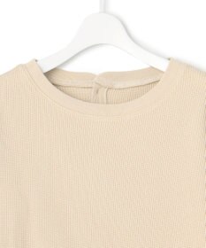 23区 【SLOW/洗える】ワッフルジャージー カットソー