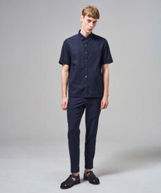 JOSEPH HOMME 【新型】トリコサッカーストレッチ　 レギュラーカラー半袖シャツ