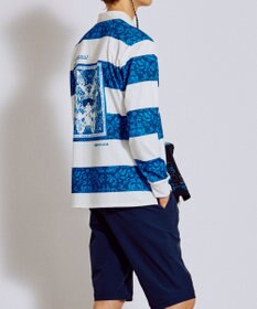 PW CIRCULUS 【吸水速乾 / UVカット / ストレッチ】【MEN】ラガーシャツ ゴルフ