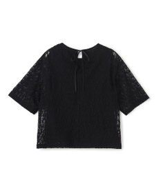 UNFILO シアー エンブロイダリー Tシャツ
