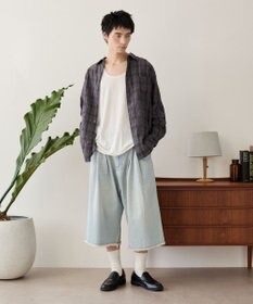 WEGO クロップドワイドデニムパンツ