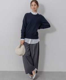 組曲 【加藤ローサさん着用】ハンサムツイルカーヴィーパンツ