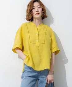 23区 S 【先行予約】LIBECOリネン はしごレース ブラウス