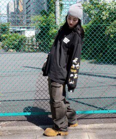 WEGO 【ユニセックス着用ITEM/MLサイズ展開】別注VISIONゴーストグラフィックT（LS）