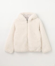 ANY KIDS アニマル耳 フェイクファー ブルゾン