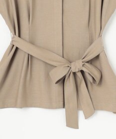 自由区 【XSサイズ～/洗える】キュプラリネンシャンタン ブラウス