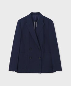 Paul Smith ストライプ シアサッカー ダブルブレスト ジャケット