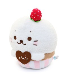 Mother garden しろたん カップケーキ マスコット 20cm お座りぬいぐるみ