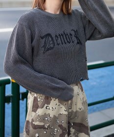 WEGO ダメージショートニットPO