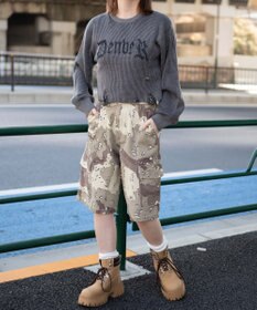 WEGO ダメージショートニットPO