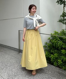 UNFILO 【汗ジミが目立たない/吸水速乾】マルチエフェクト　二の腕スッキリTシャツ