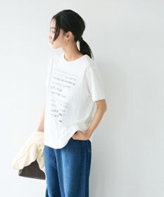 CRAFT STANDARD BOUTIQUE アソートロゴプリント半袖プルオーバー