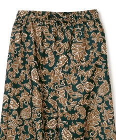 UNFILO 【ウエストゴム】プリント イージーパンツ