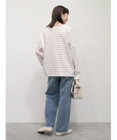 AMERICAN HOLIC ＯＥ天竺ボーダーＢＩＧプルオーバー