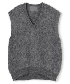 uncrave アルパカファーニット Vネックベスト
