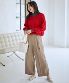 ANY 【8色展開】Vネックデイリーニット