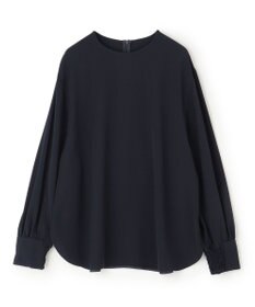 UNFILO ドレープサテンブラウス