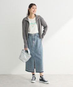 Green Parks 刺繍ロゴクロップドＴシャツ