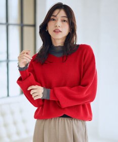 ANY 【8色展開】Vネックデイリーニット