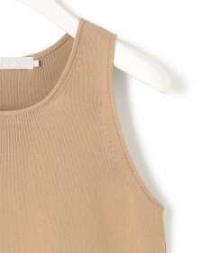 ICB L 【洗える】VISスムースニットタンクトップ