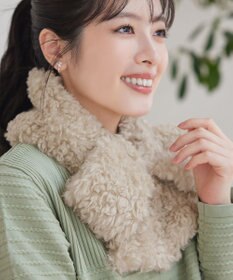 Tiaclasse リボン型ファーティペット