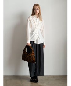 Te chichi ツイストデザインシャツ《2025Autumn catalog vol.2 item》
