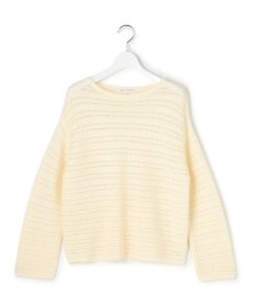 23区 【先行予約】コットンギマ ボートネック ニット