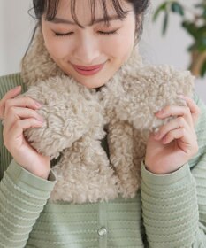 Tiaclasse リボン型ファーティペット