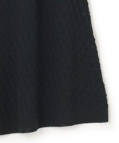 23区 【洗える】リネンコットンドライ ニットフレア スカート