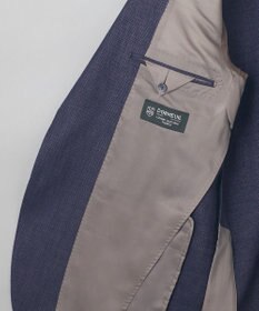 GOTAIRIKU 【DORMEUIL】ドーメル HEXAGON リネン ジャケット_ネイビー