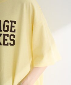 Green Parks カレッジロゴ刺繍５分袖チュニック