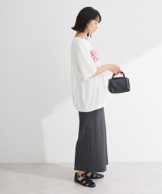 Green Parks カレッジロゴ刺繍５分袖チュニック